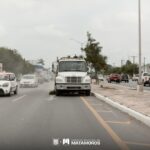 Inician labores barredoras para mantener limpias las avenidas principales de Matamoros
