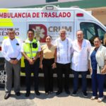 Entrega SST ambulancia al CRUM de la zona sur de Tamaulipas