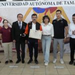 Recibe rector de la UAT reconocimiento de la Federación  Mexicana de Judo
